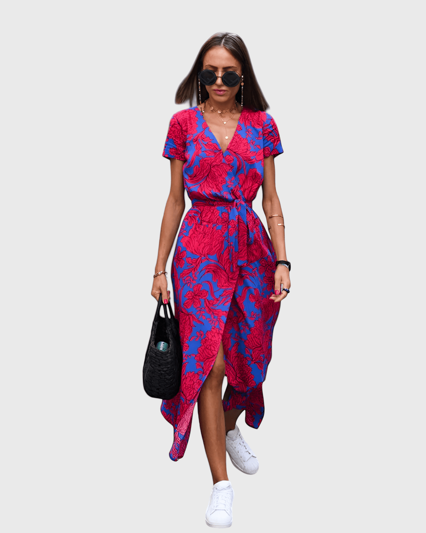 Robe Fluide à Imprimé pour Femmes - Marie Montel