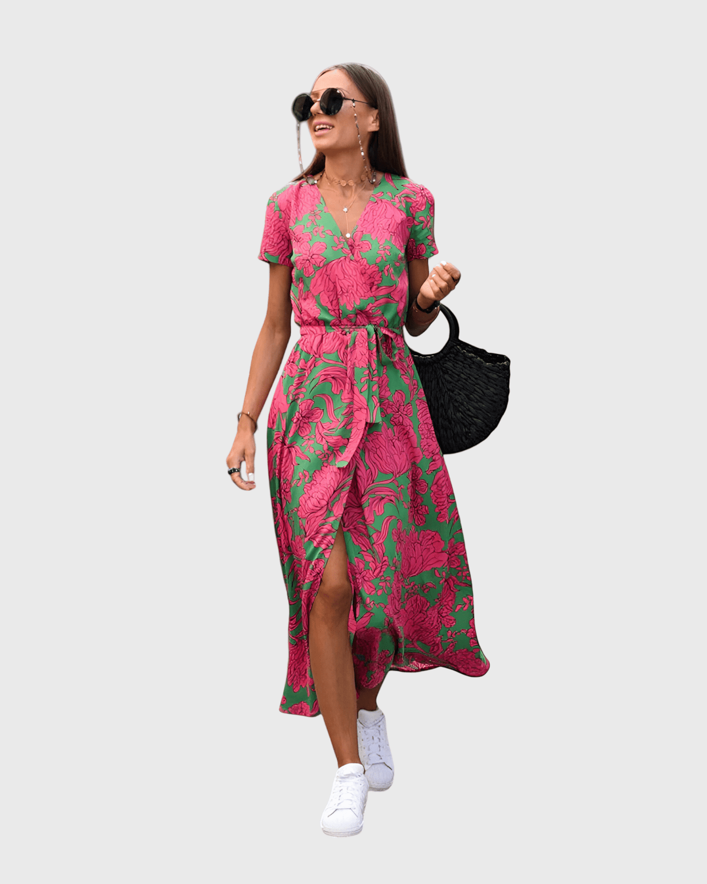 Robe Fluide à Imprimé pour Femmes - Marie Montel