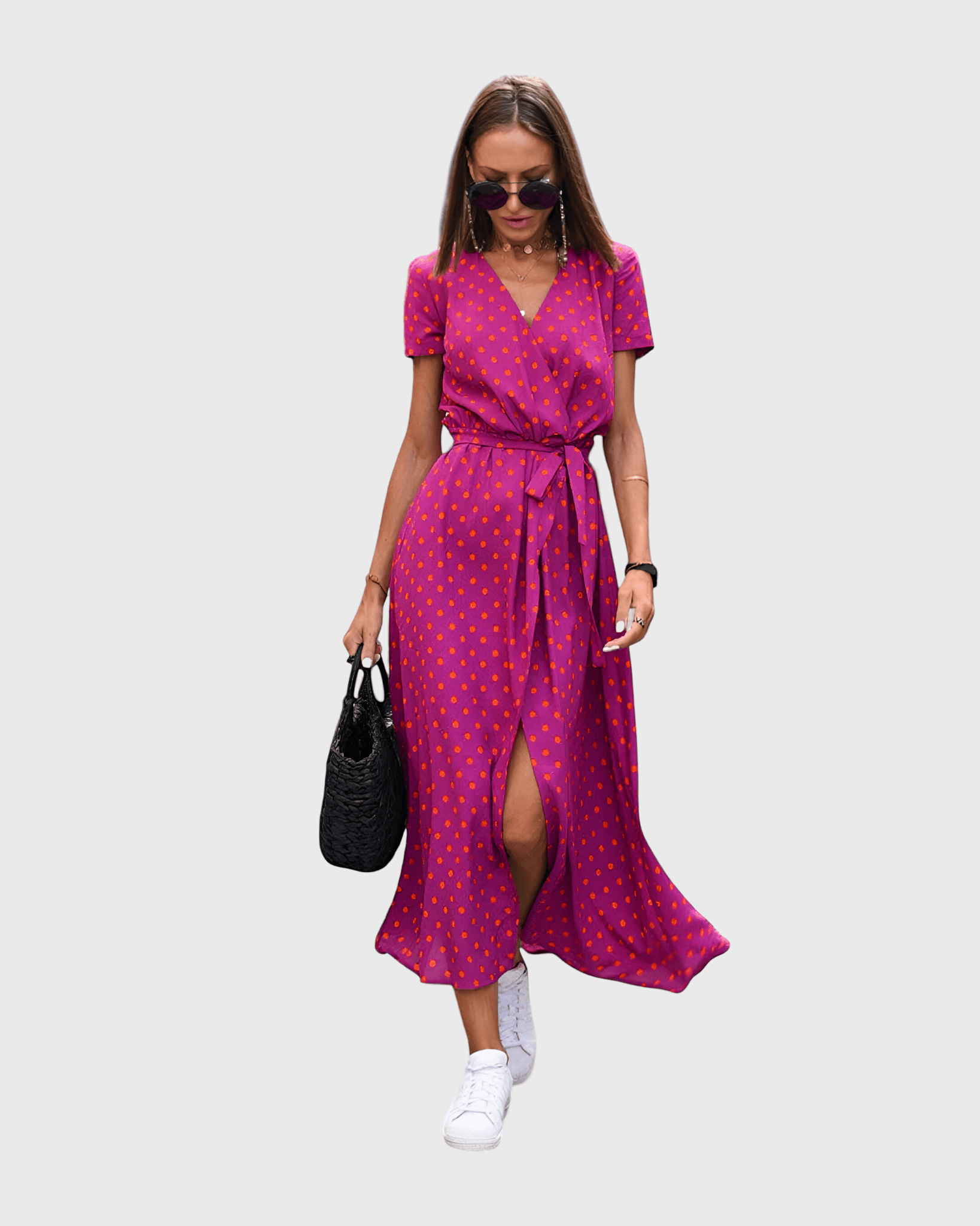 Robe Fluide à Imprimé pour Femmes - Marie Montel