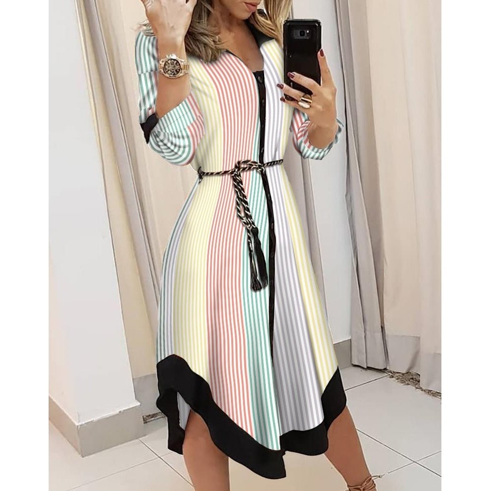Robe Longue à Imprimé Floral pour Femmes - Marie Montel