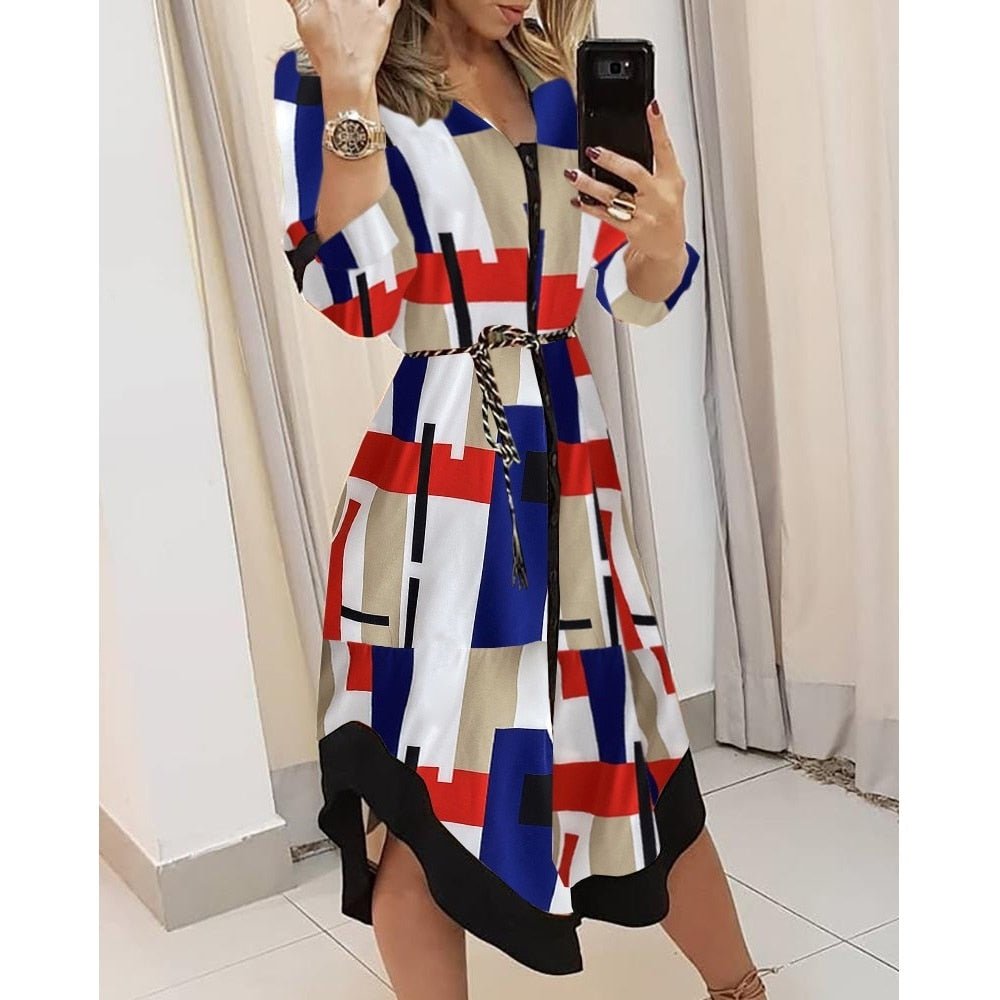 Robe Longue à Imprimé Floral pour Femmes - Marie Montel