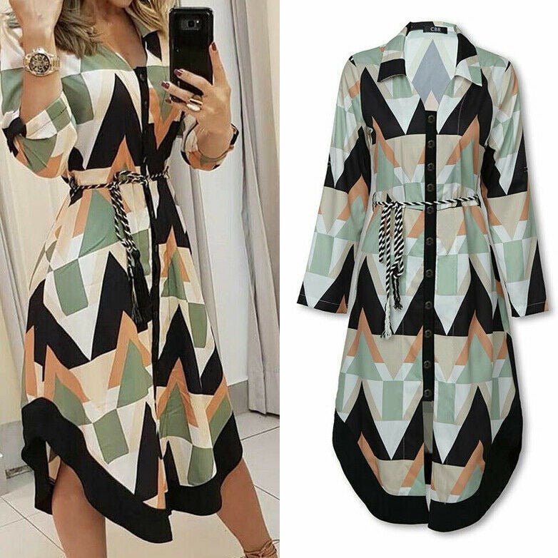 Robe Longue à Imprimé Floral pour Femmes - Marie Montel