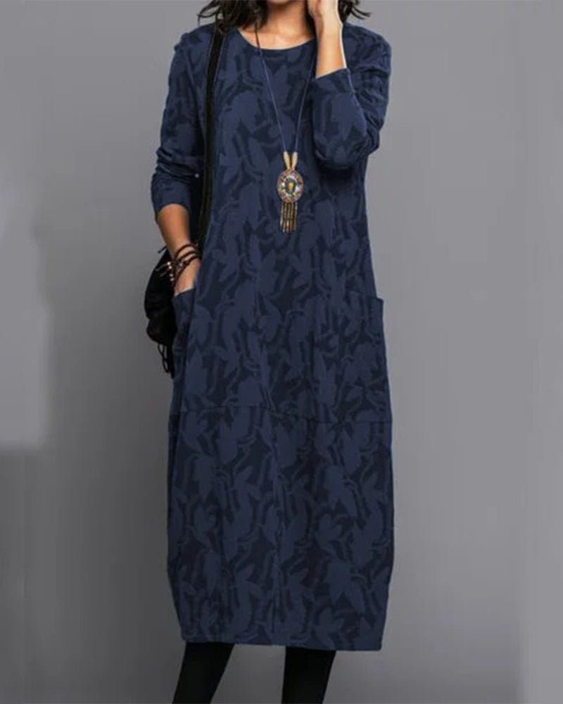 Robe Longue Élégante en Lin pour Femmes - Marie Montel