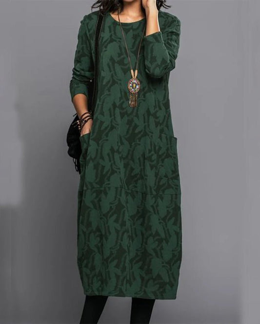 Robe Longue Élégante en Lin pour Femmes - Marie Montel