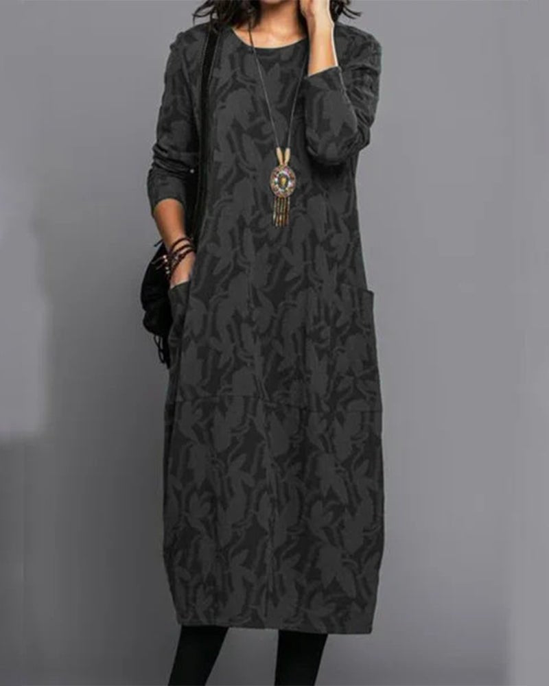 Robe Longue Élégante en Lin pour Femmes - Marie Montel