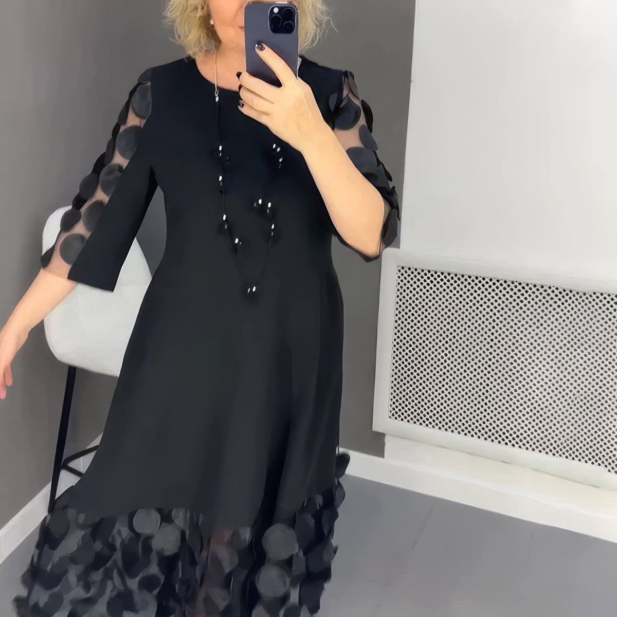 Robe Longue Évasée pour Femmes - Marie Montel