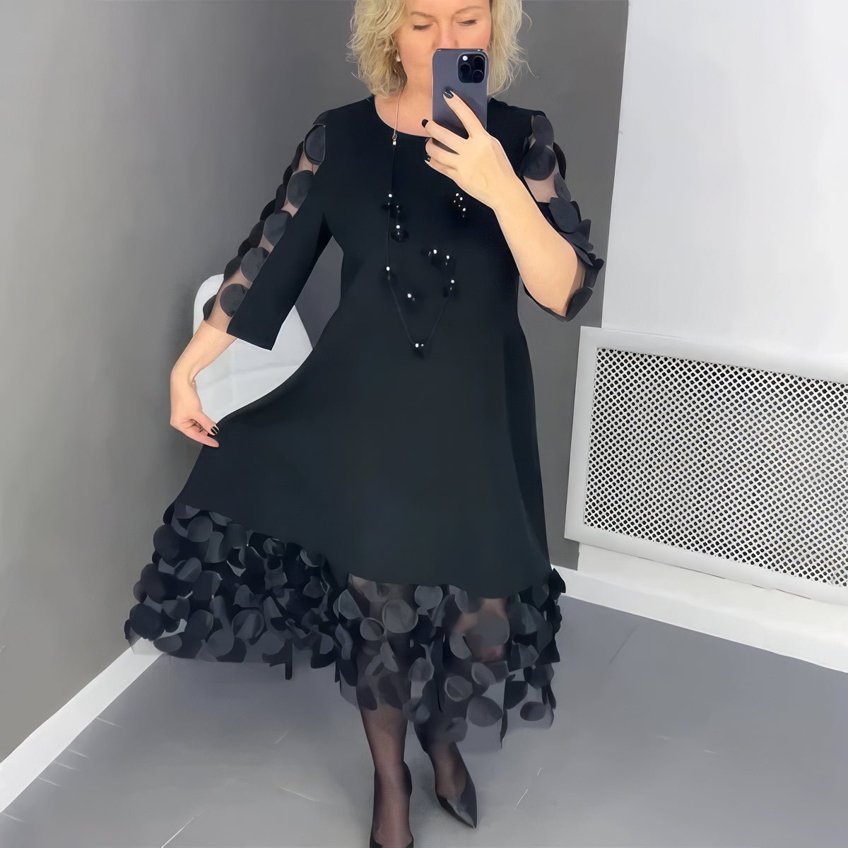 Robe Longue Évasée pour Femmes - Marie Montel