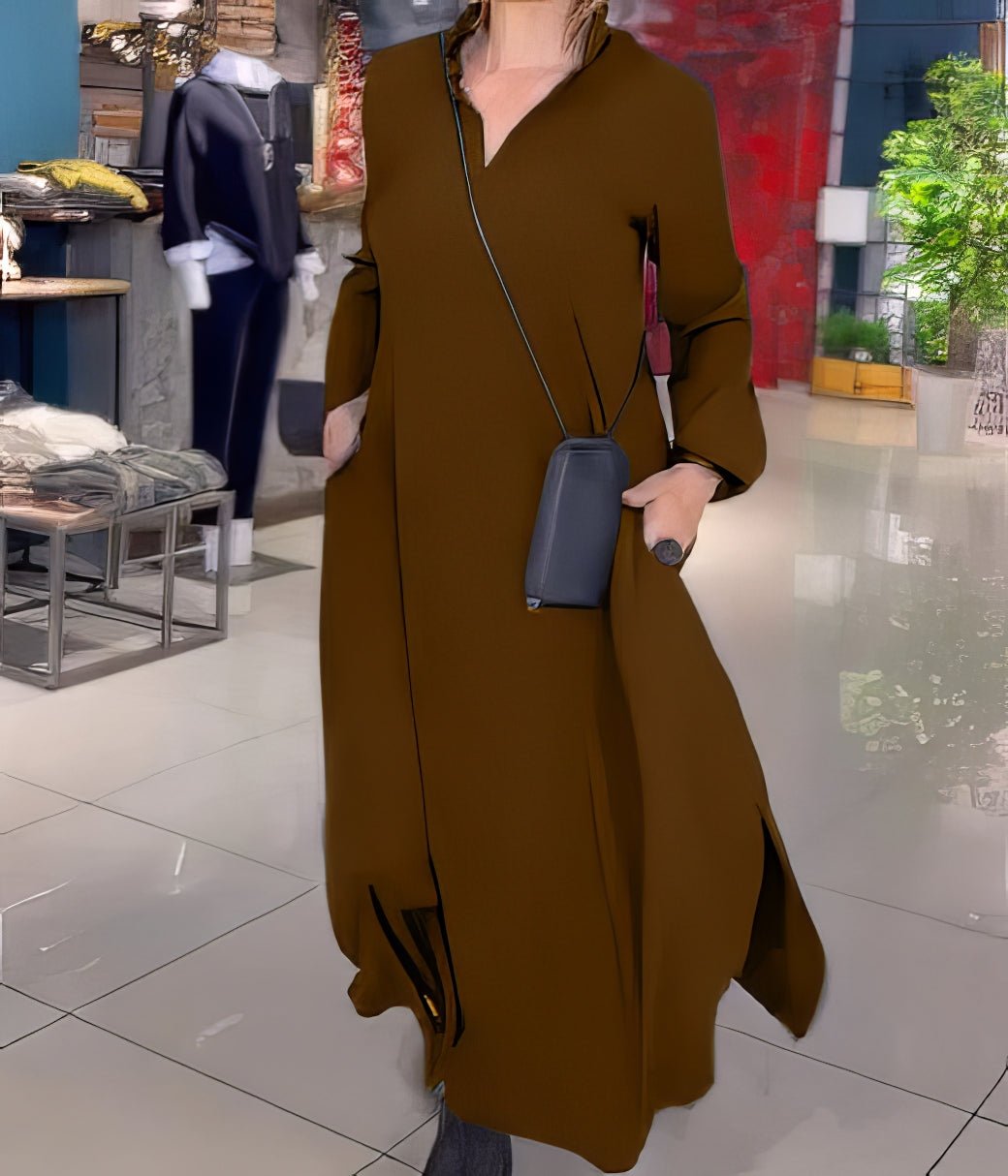 Robe Longue Extensible pour Femmes - Marie Montel