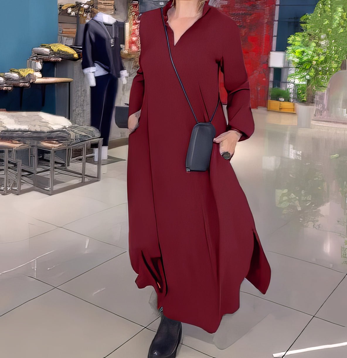 Robe Longue Extensible pour Femmes - Marie Montel