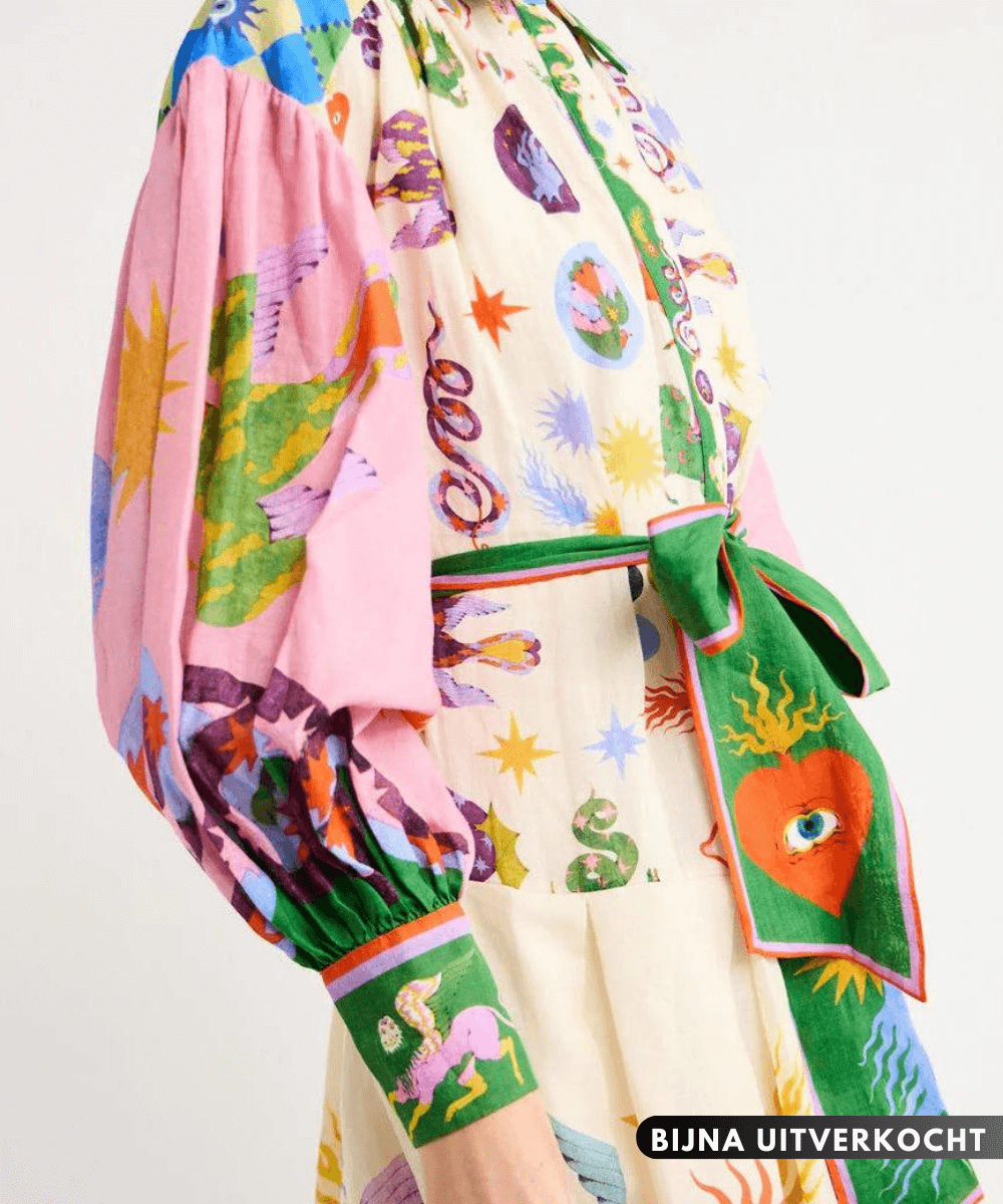 Robe Maxi Élégante à Manches Longues pour Femmes - Marie Montel