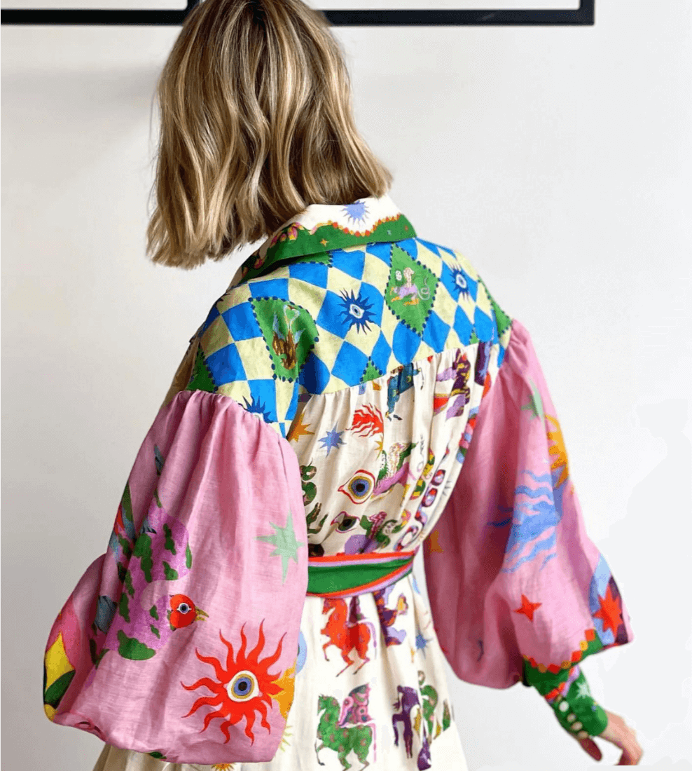 Robe Maxi Élégante à Manches Longues pour Femmes - Marie Montel