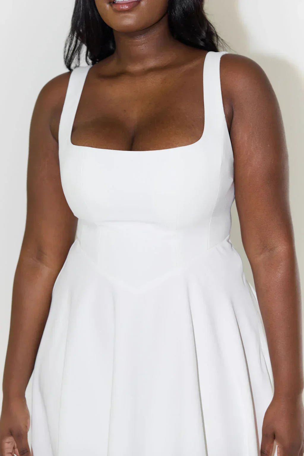 Robe Midi à Taille Haute pour Femmes - Marie Montel