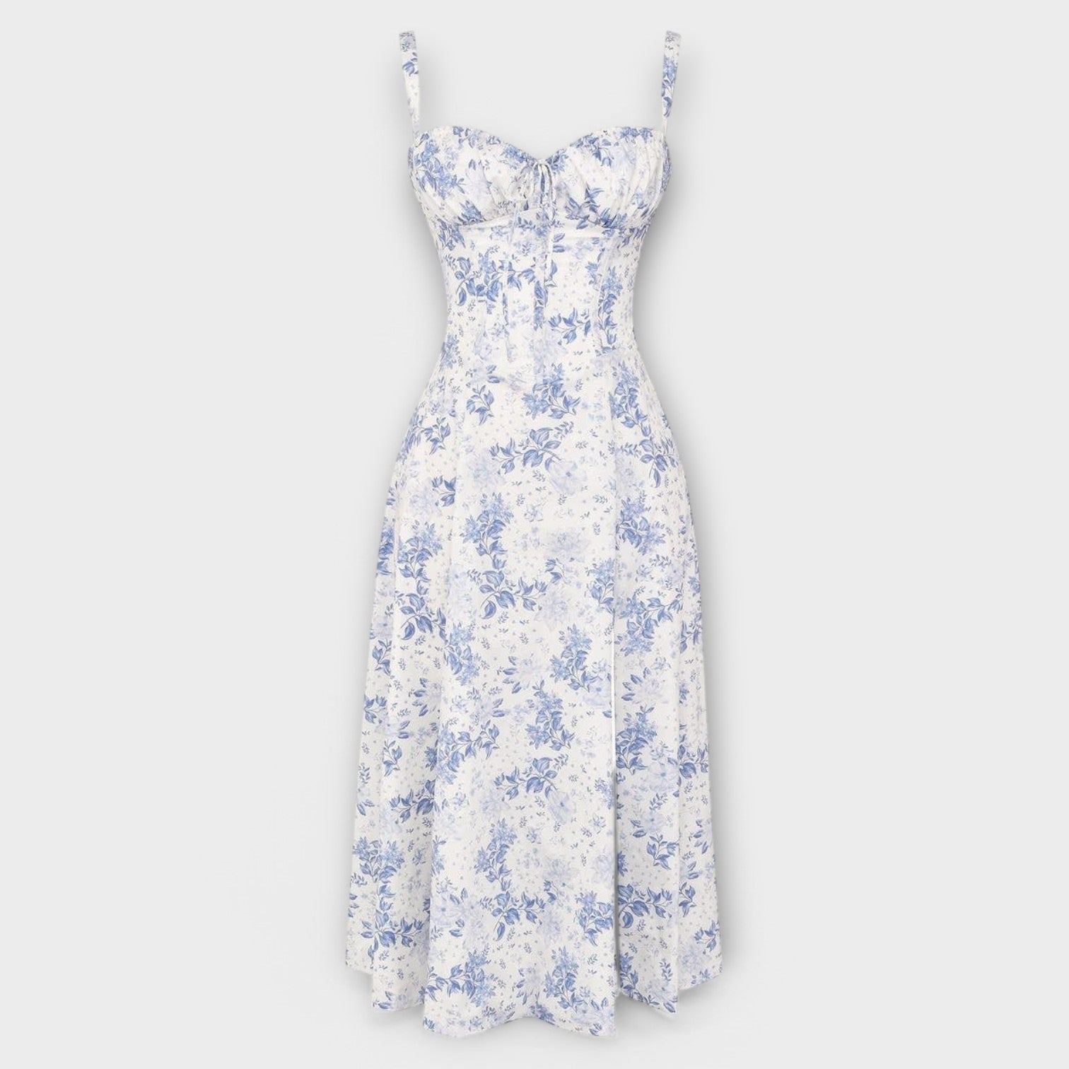Robe Midi Chic à Corsage pour Femmes - Marie Montel