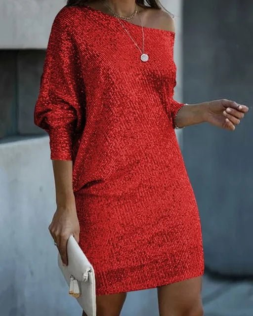Robe Mini Chic à Épaule Dénudée pour Femmes - Marie Montel