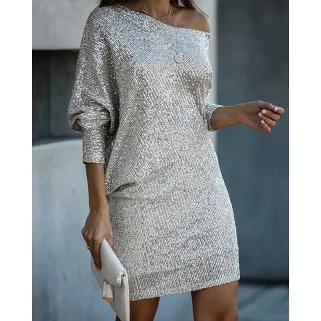 Robe Mini Chic à Épaule Dénudée pour Femmes - Marie Montel