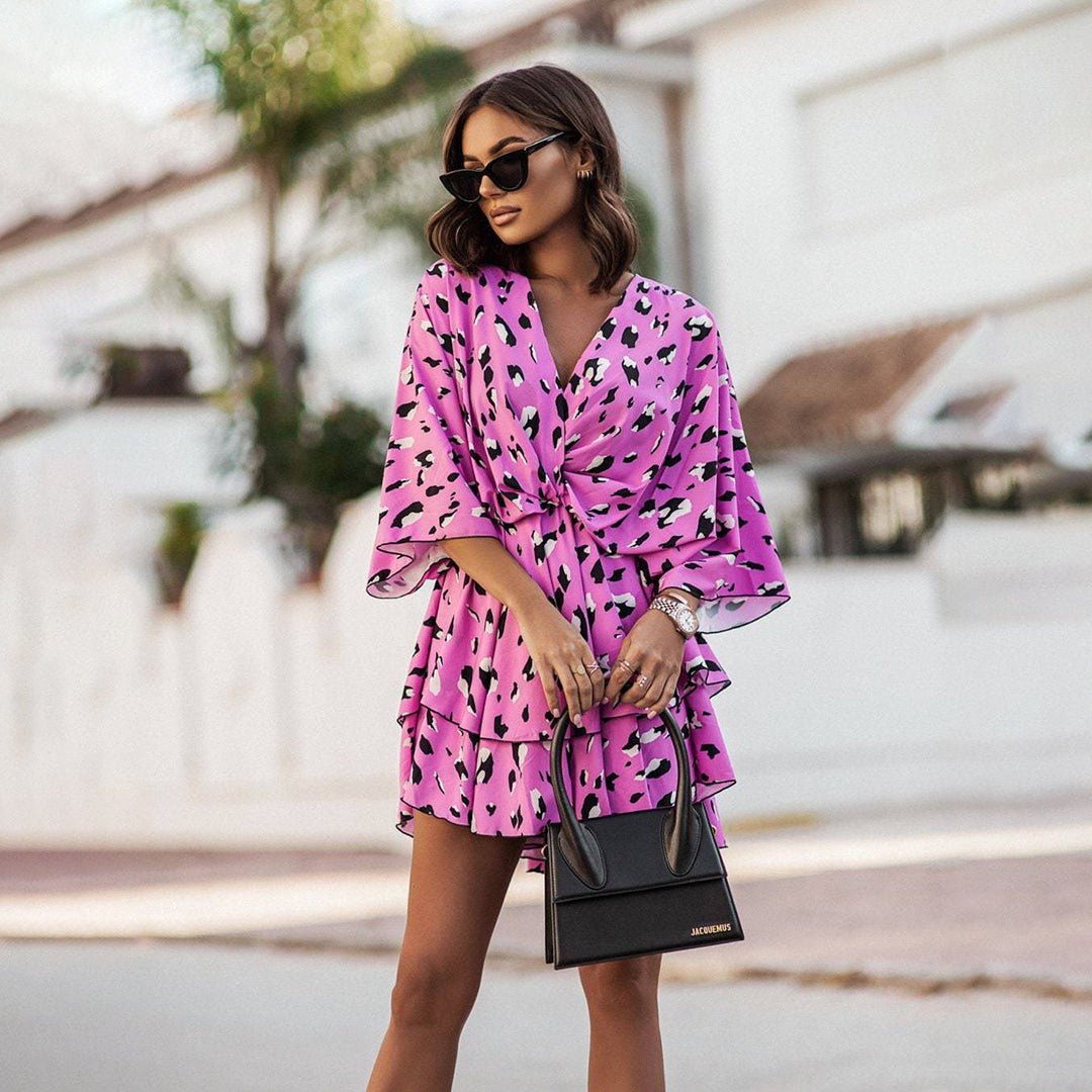 Robe Mini Chic à Manches Longues pour Femmes - Marie Montel