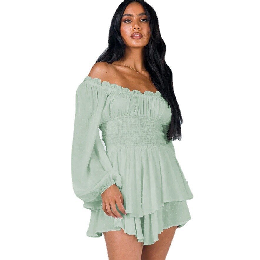 Robe Off - Shoulder Élégante pour Femmes - Marie Montel