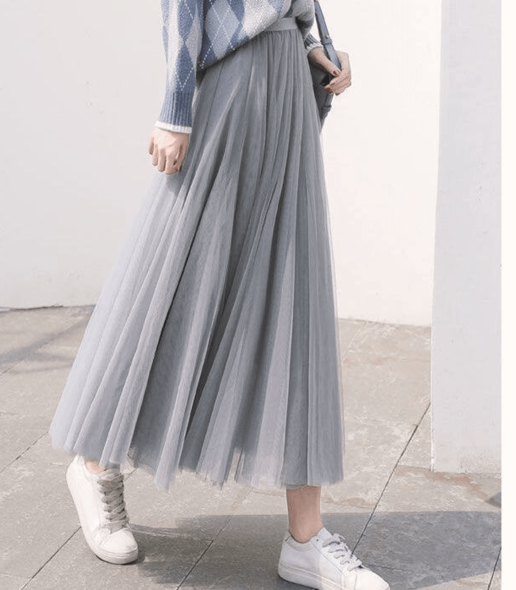 Rocque Longue à Taille Haute pour Femmes - Marie Montel