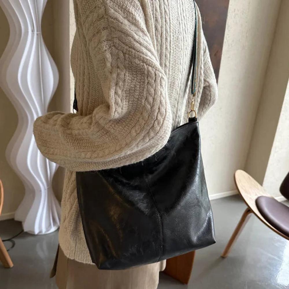 Sac à Épaule Vintage Élégant en PU pour Femmes - Marie Montel