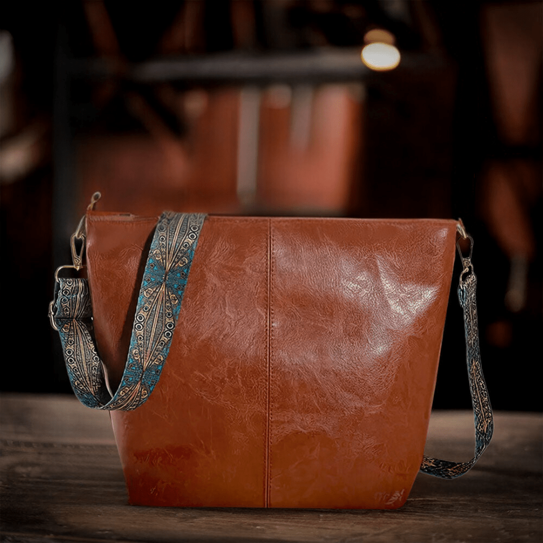 Sac à Épaule Vintage Élégant en PU pour Femmes - Marie Montel