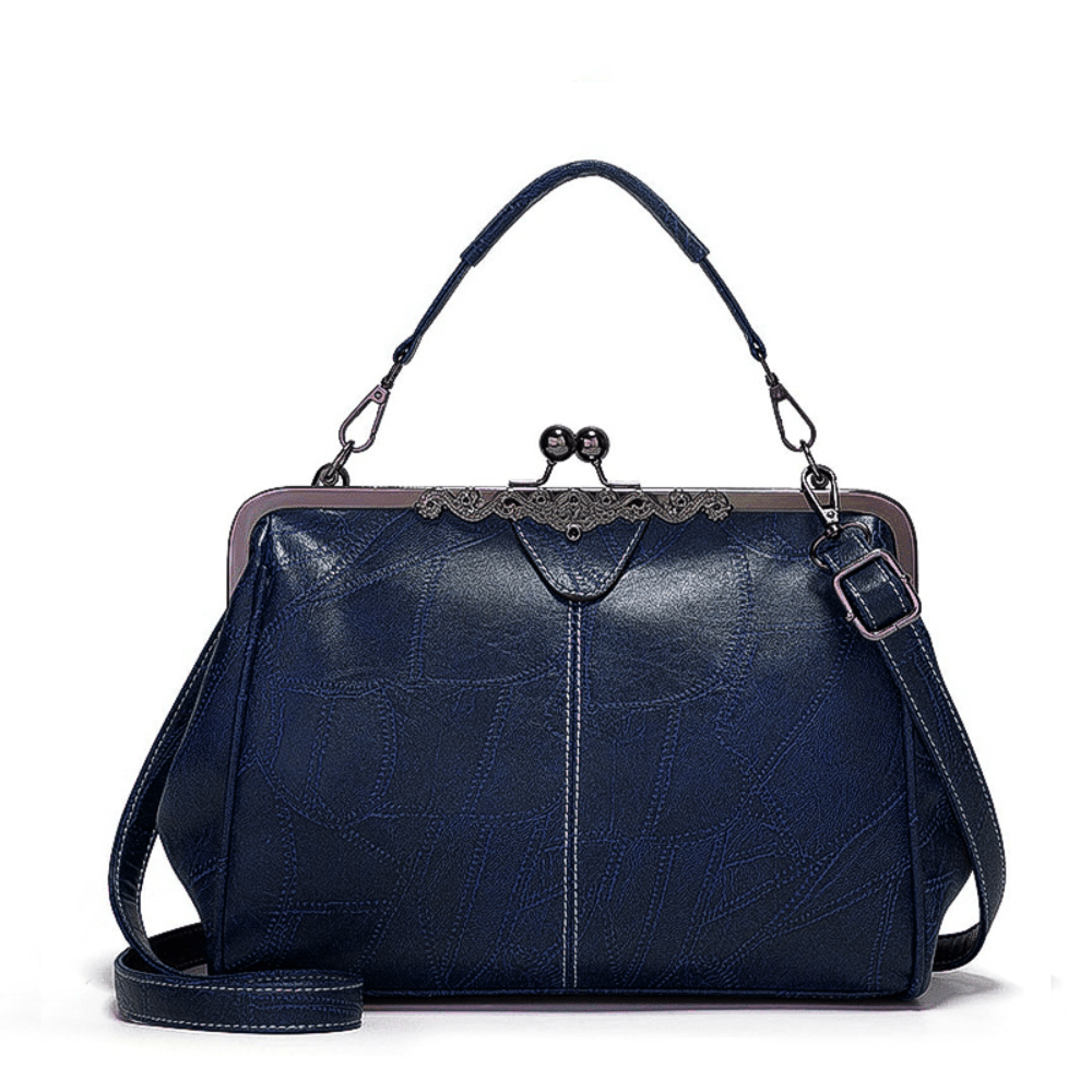 Sac à Main Vintage avec Fermeture à Clapet pour Femmes - Marie Montel