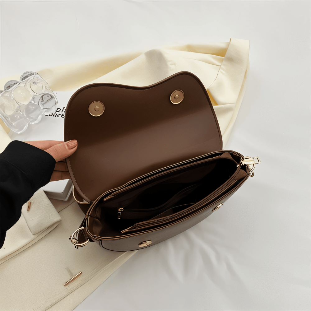 Sac Bandoulière Élégant en Cuir Vegan pour Femmes - Marie Montel