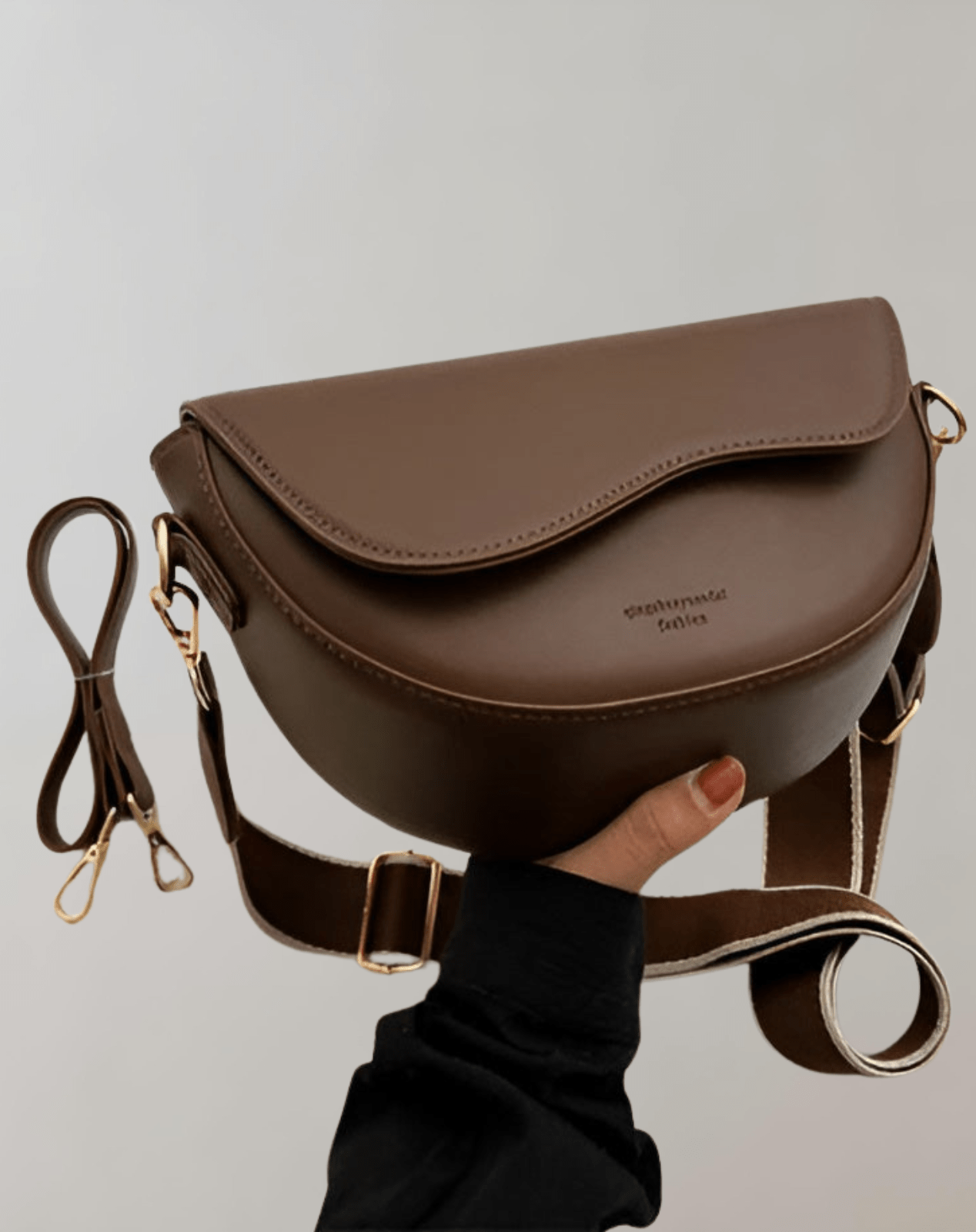 Sac Bandoulière Élégant en Cuir Vegan pour Femmes - Marie Montel