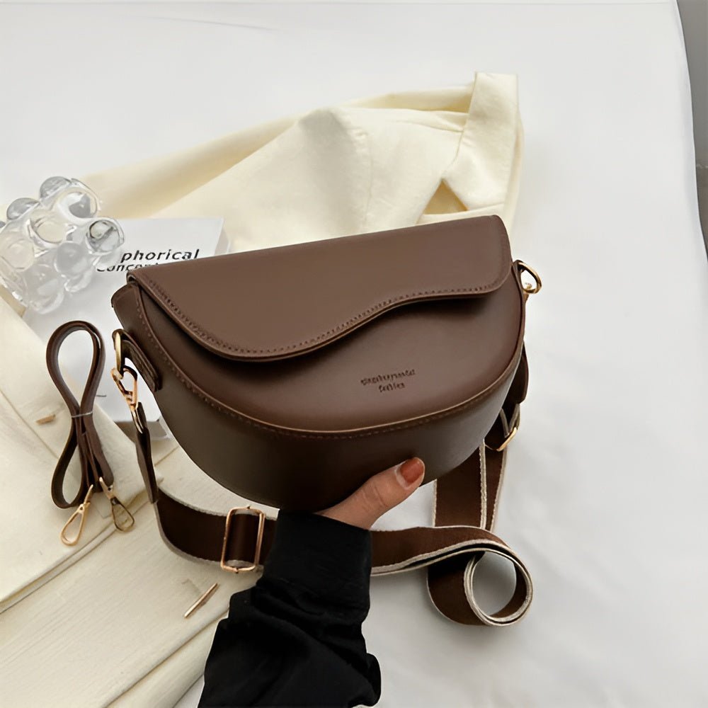 Sac Bandoulière Élégant en Cuir Vegan pour Femmes - Marie Montel