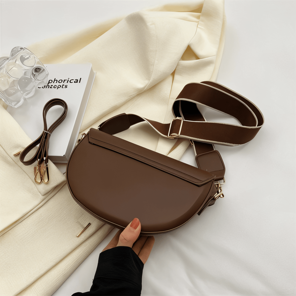 Sac Bandoulière Élégant en Cuir Vegan pour Femmes - Marie Montel