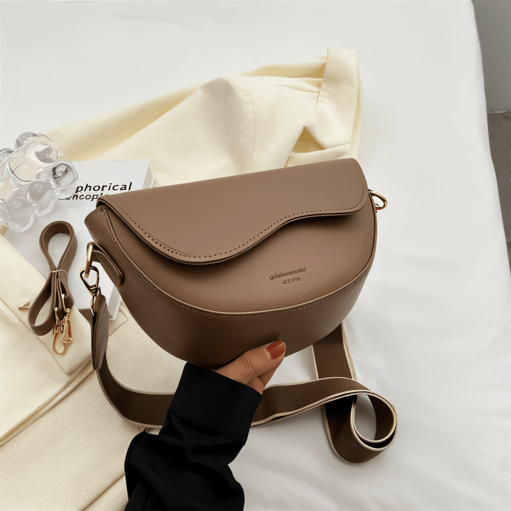 Sac Bandoulière Élégant en Cuir Vegan pour Femmes - Marie Montel
