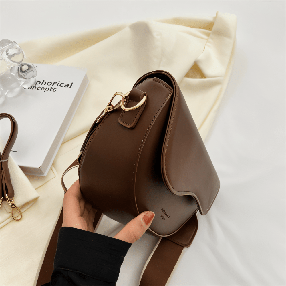 Sac Bandoulière Élégant en Cuir Vegan pour Femmes - Marie Montel