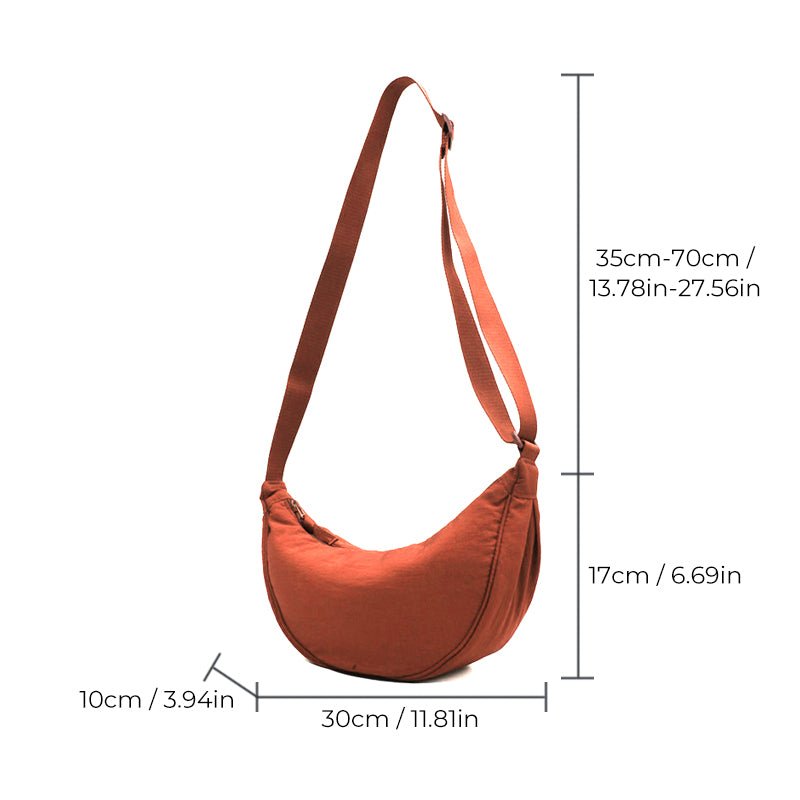 Sac Demi - Lune Élégant pour Femmes - Marie Montel