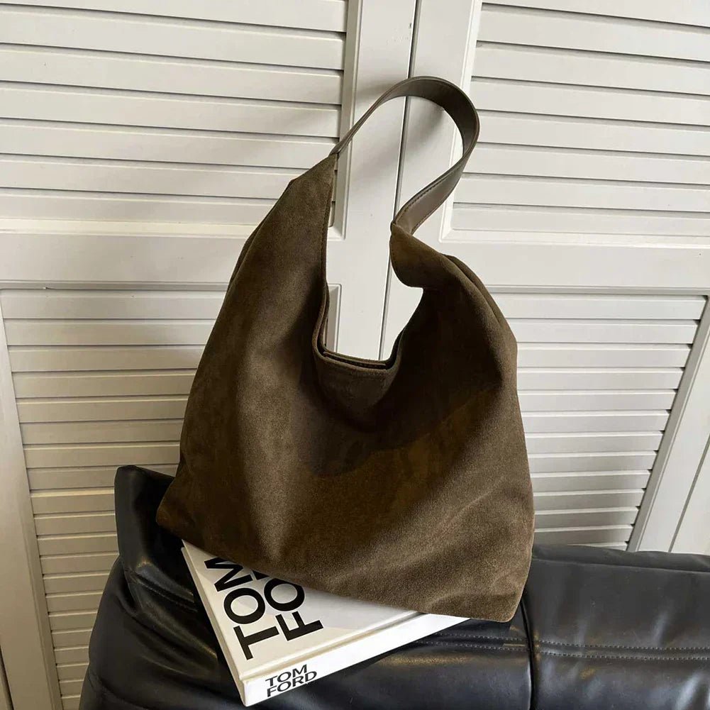 Sac Tote Chic en Daim pour Femmes - Marie Montel
