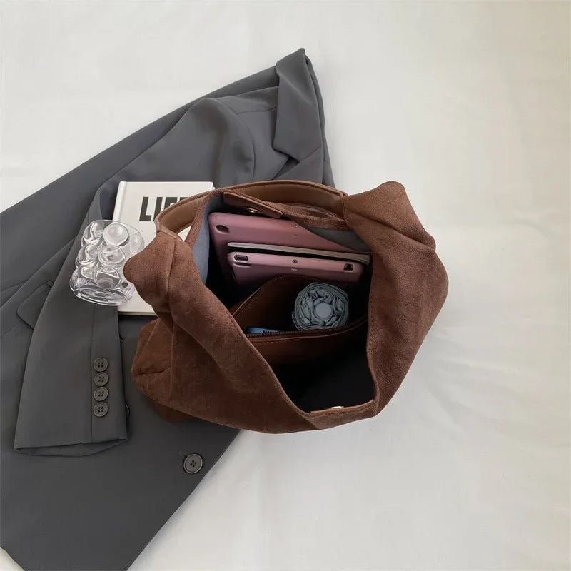 Sac Tote Chic en Daim pour Femmes - Marie Montel