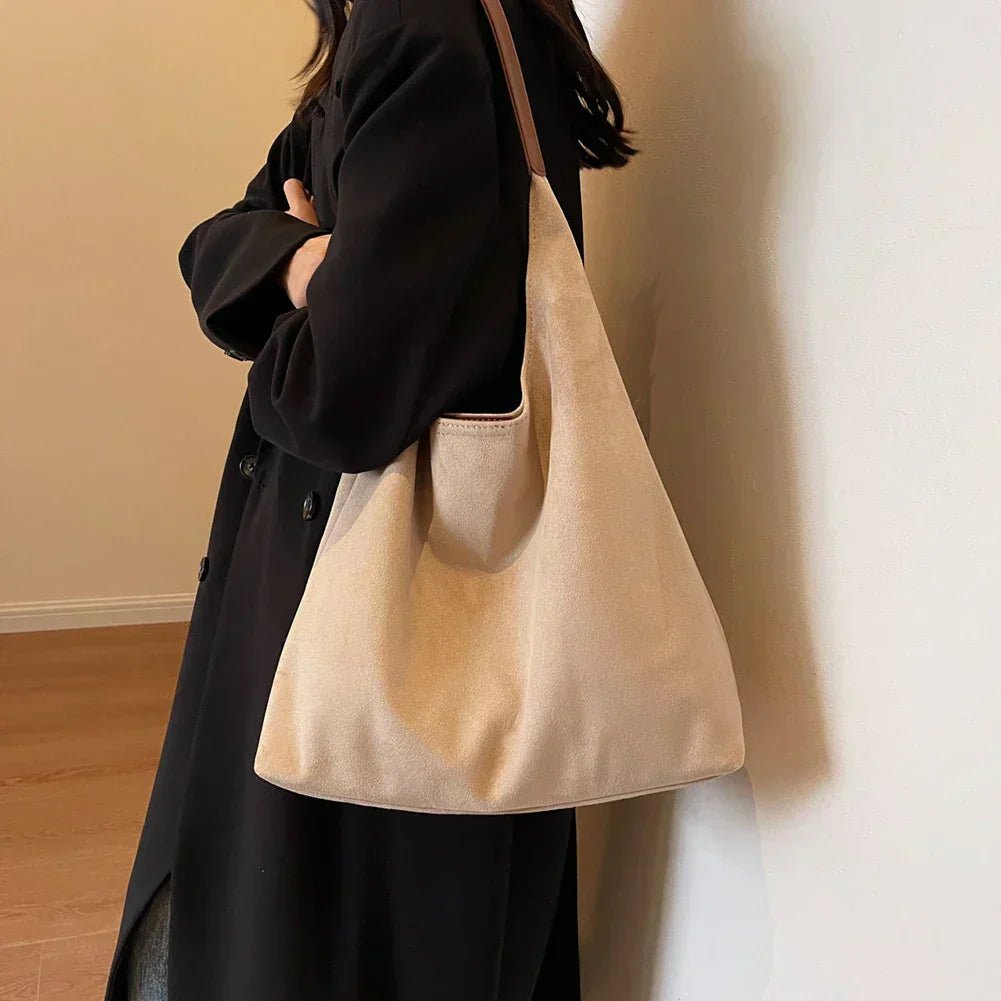 Sac Tote Chic en Daim pour Femmes - Marie Montel