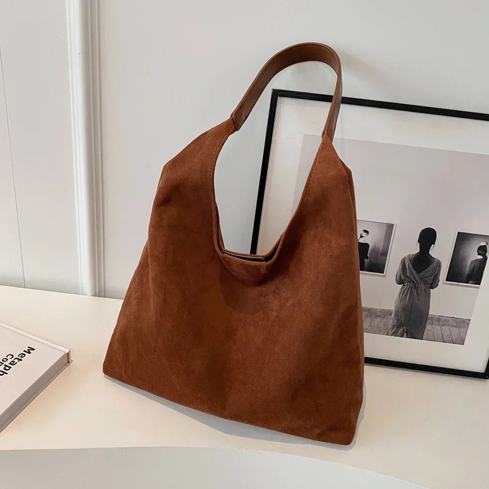 Sac Tote Chic en Daim pour Femmes - Marie Montel