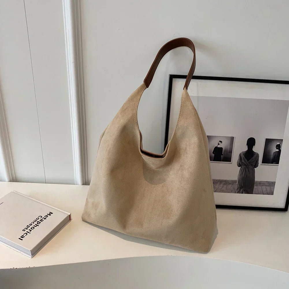 Sac Tote Chic en Daim pour Femmes - Marie Montel