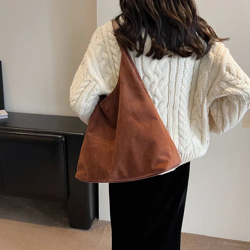 Sac Tote Chic en Daim pour Femmes - Marie Montel