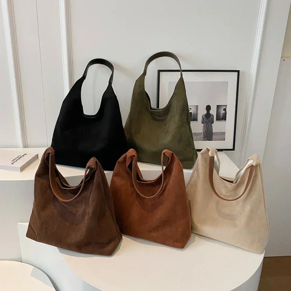 Sac Tote Chic en Daim pour Femmes - Marie Montel
