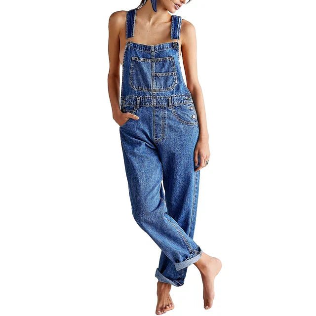 Salopette Chic en Denim pour Femmes - Marie Montel