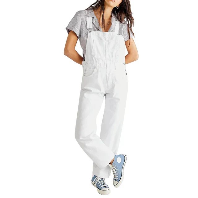 Salopette Chic en Denim pour Femmes - Marie Montel