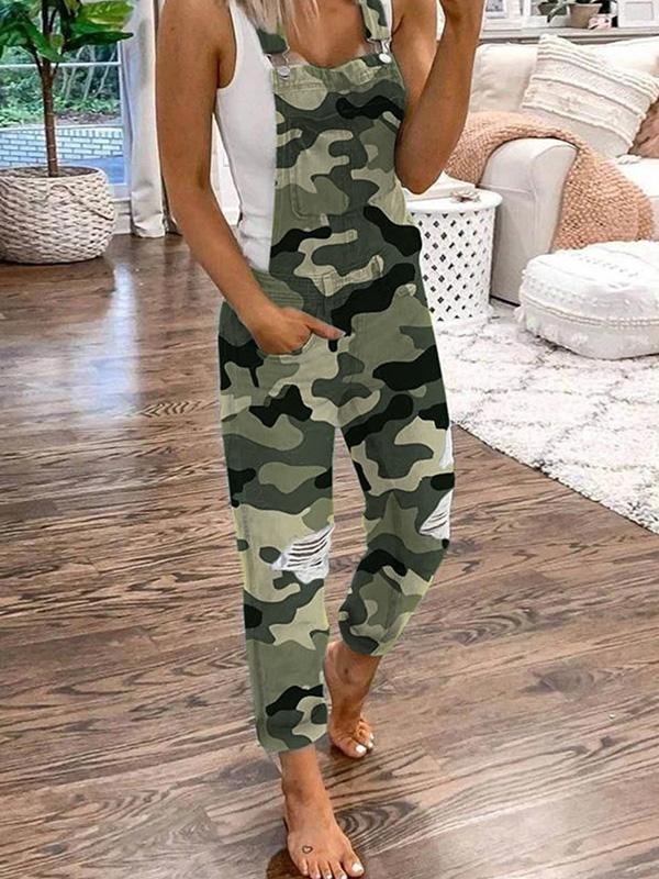 Salopette Déchirée Chic pour Femmes - Marie Montel