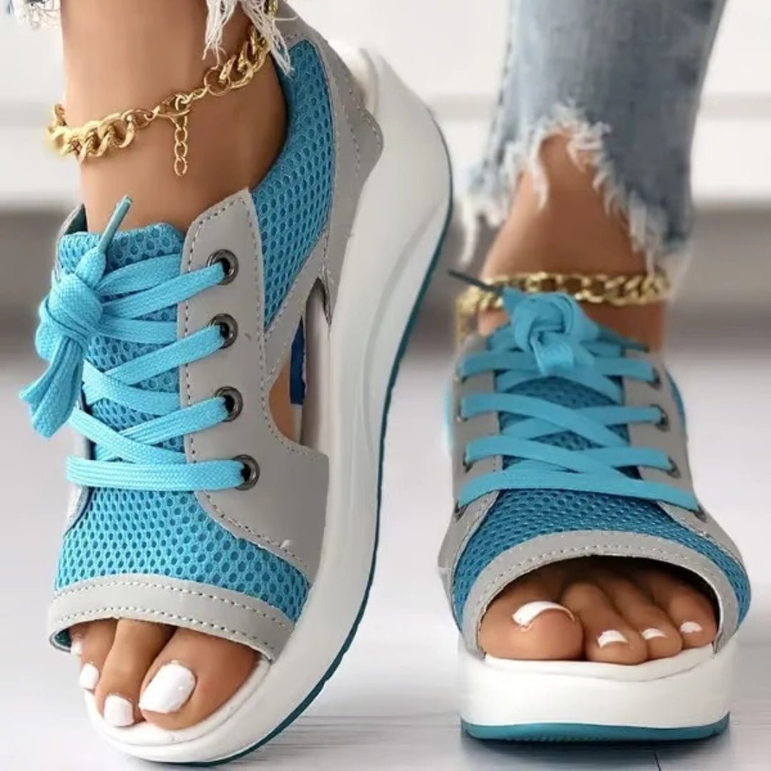 Sandales à Lacets Tendance pour Femmes - Marie Montel