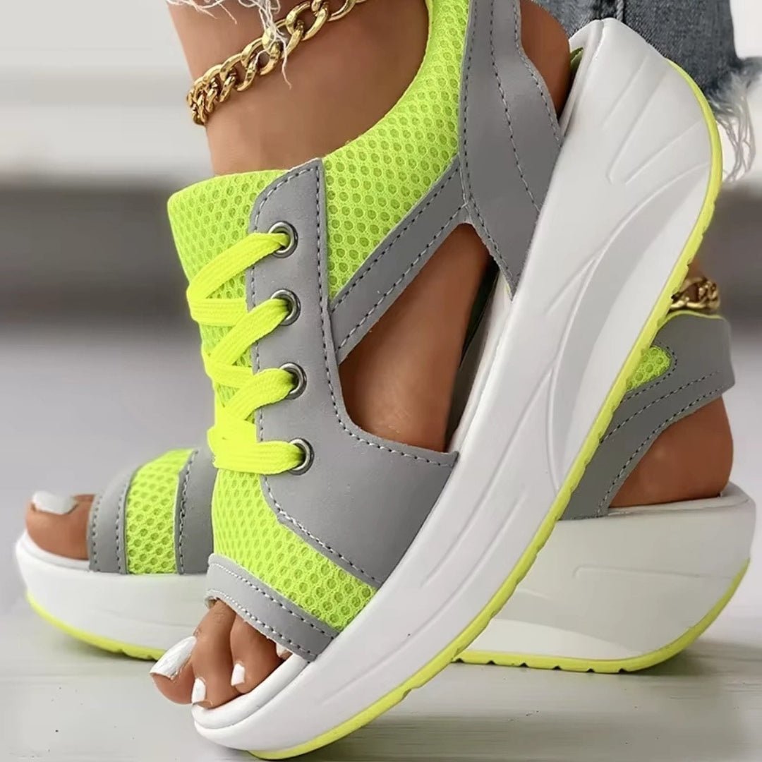 Sandales à Lacets Tendance pour Femmes - Marie Montel
