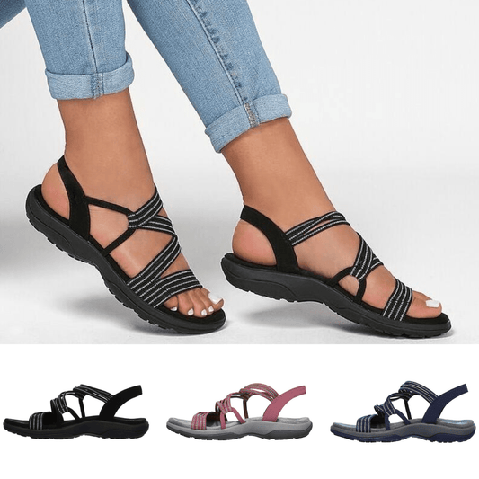 Sandales à Lanières Confortables pour Femmes - Marie Montel