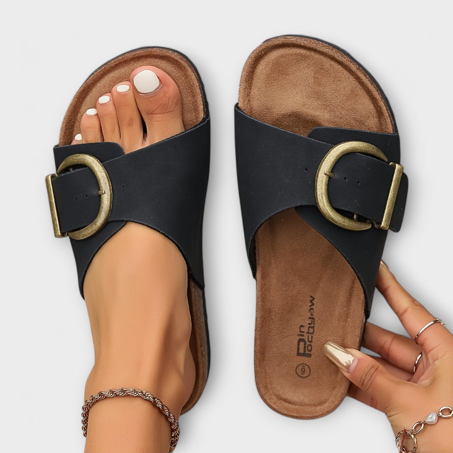 Sandales Confortables à Sangles Réglables pour Femmes - Marie Montel