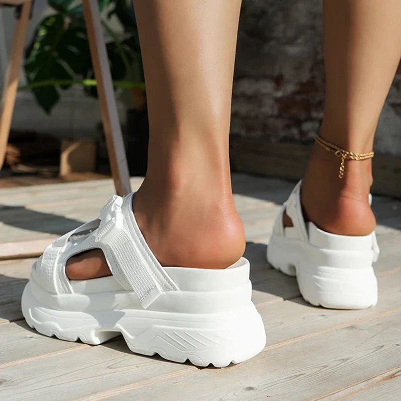 Sandales Confortables à Semelle Épaise pour Femmes - Marie Montel
