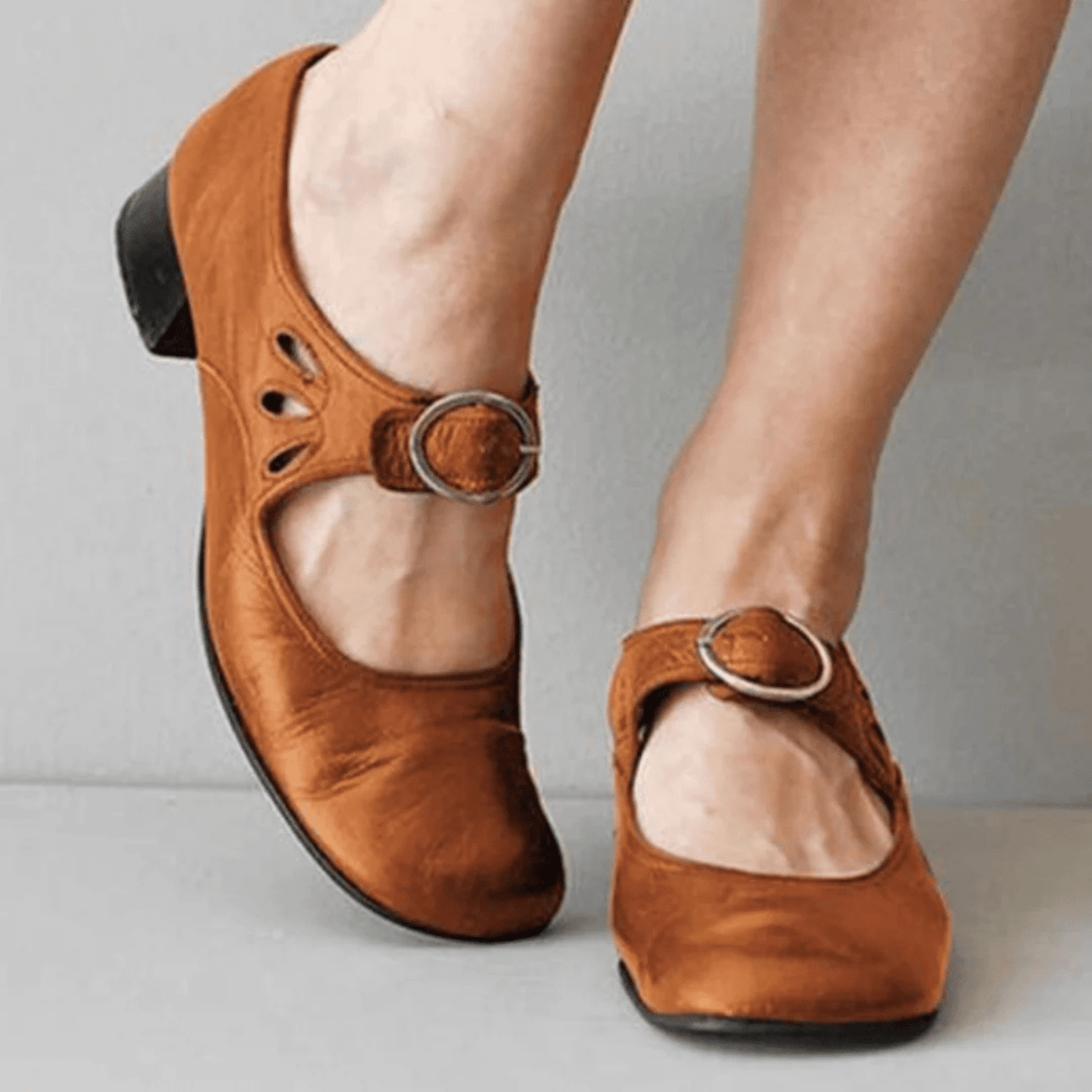 Sandales Confortables à Talon Bas pour Femmes - Marie Montel