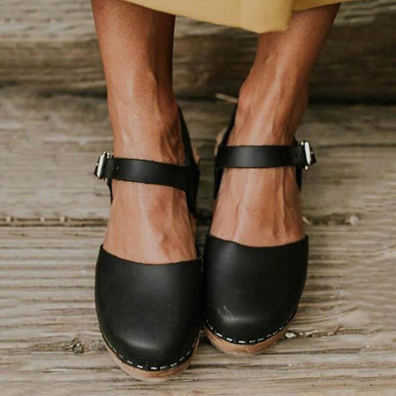 Sandales Confortables à Talons Compensés pour Femmes - Marie Montel