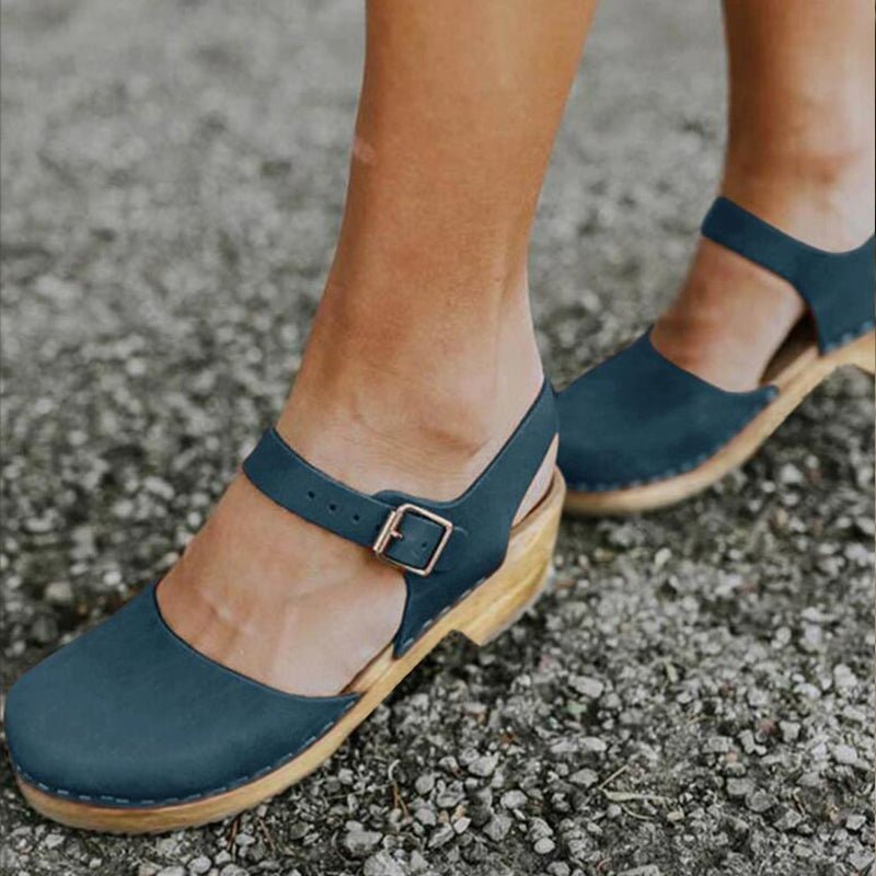 Sandales Confortables à Talons Compensés pour Femmes - Marie Montel
